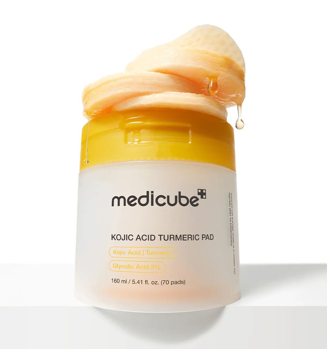 Medicube Kojic Acid Turmeric Pad 160ml / بادز ميديكيوب بحمض الكوجيك