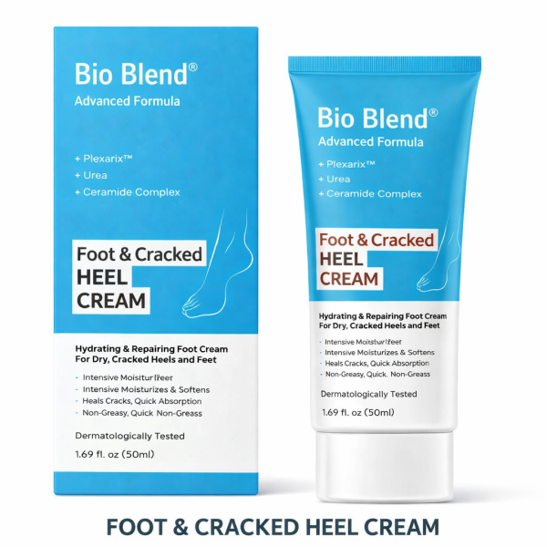 Bio Blend Foot & Cracked Heel Cream / كريم العنايه بالقدم من بايو بلند