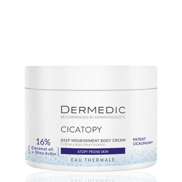 Dermedic CICATOPY Deep nourishment body cream, 225 ml / مرطب الجسم المرمم من ديرماديك