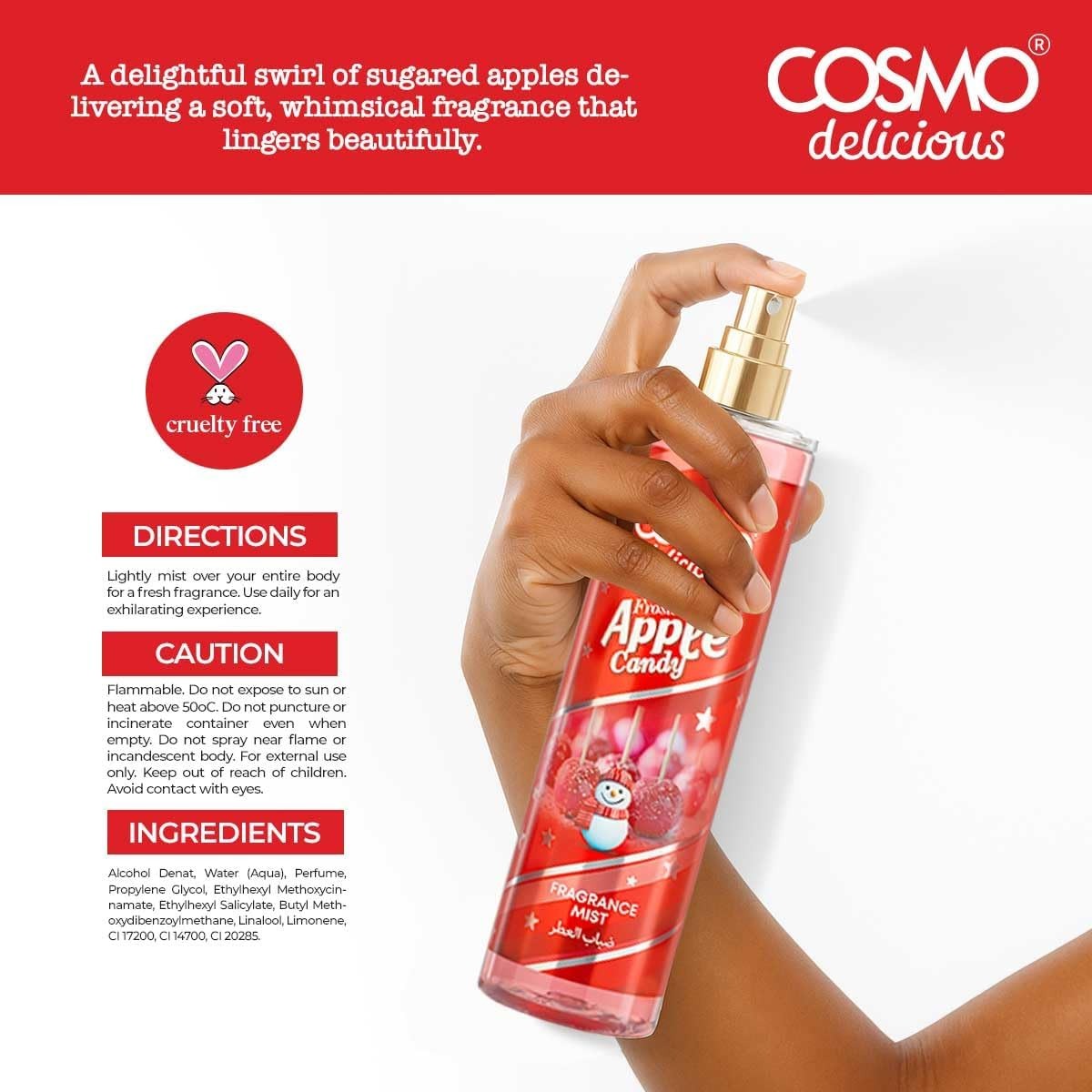 Cosmo Delicious Frosted Apple Candy 3pcs Kit / كوزمو الصورة 3