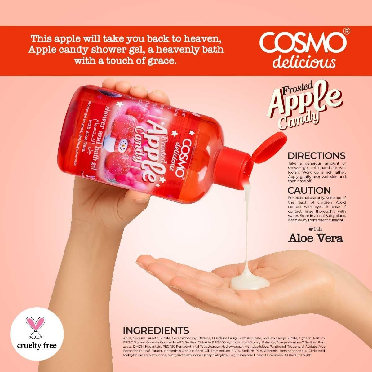 Cosmo Delicious Frosted Apple Candy 3pcs Kit / كوزمو الصورة 2