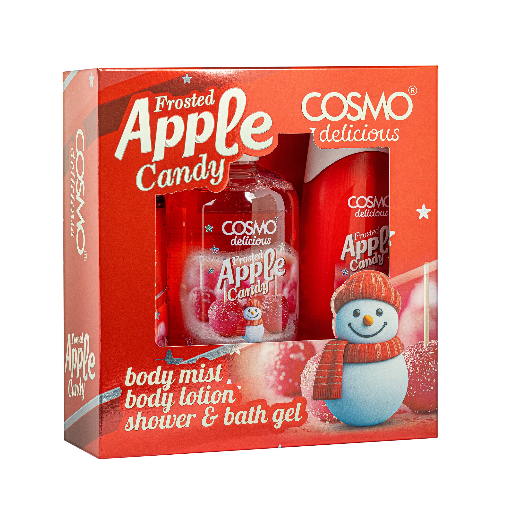 Cosmo Delicious Frosted Apple Candy 3pcs Kit / كوزمو