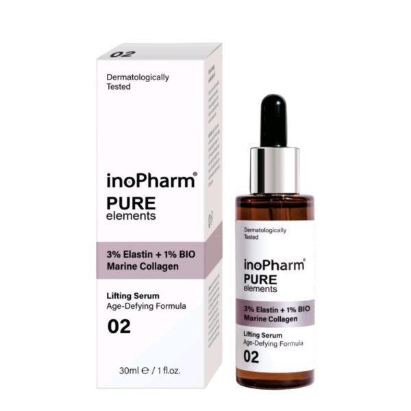 InoPharm Pure Elements Lifting Serum / سيروم  لشد البشرة ومقاومة علامات تقدم السن من اينوفارم