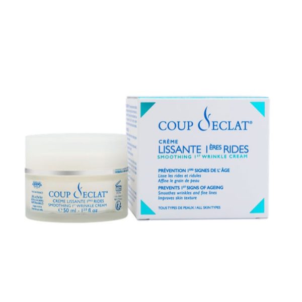 Coup d'Éclat Smoothing 1st wrinkle Cream / كريم العنايه المبكر بعلامات تقدم سن البشرة